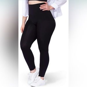 EMPETUA HIGH WAISTED SHAPING LEGGINGS SIZE XL. NWT. BLACK. 90 Nylon 10 Spandex
